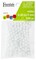 Essentials by Leisure Arts Pom Poms - White - 5mm - 100 piece pom poms arts and crafts - white pompoms for crafts - craft pom poms - puff balls for crafts